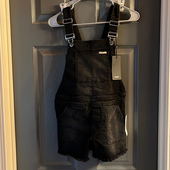 Hudson Jeans Other - Hudson Kids Utility Shortall overall shorts NWT size 12